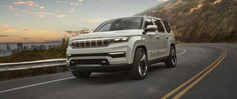 Jeep Grand Wagoneer Concept, Luxury SUV, 2020