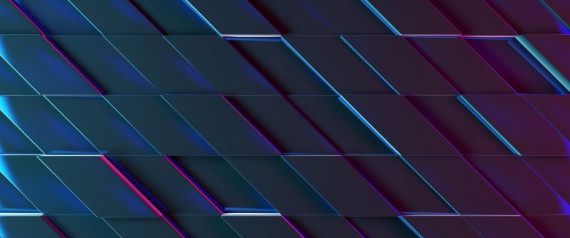 3D background, Neon, Ultraviolet, Purple