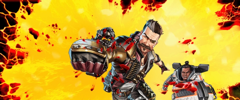 Apex Legends: Breach, 2026, 5K, Yellow background, 2026 Games