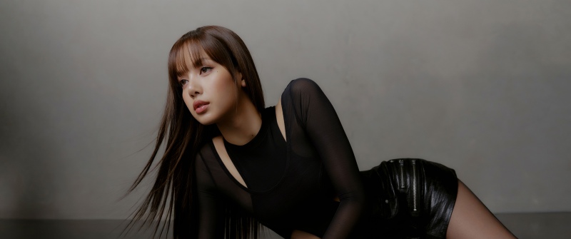 Lisa, Photoshoot, 2026, 5K, 8K, Dark theme, Black dress