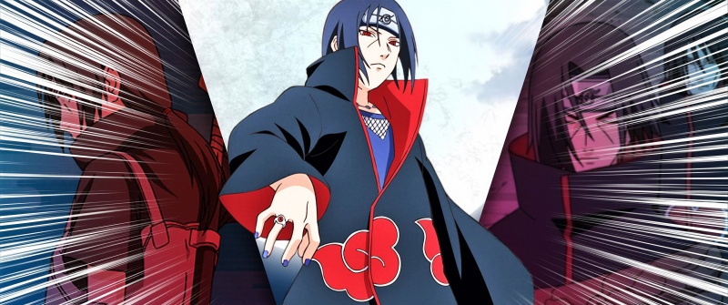 Itachi Uchiha, Traditional, Ultrawide, Akatsuki, 5K, Naruto Shippuden