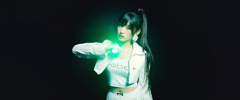 Leeseo (REVIVE+), 8K, Dark background, IVE (K-pop), 5K, Leeseo