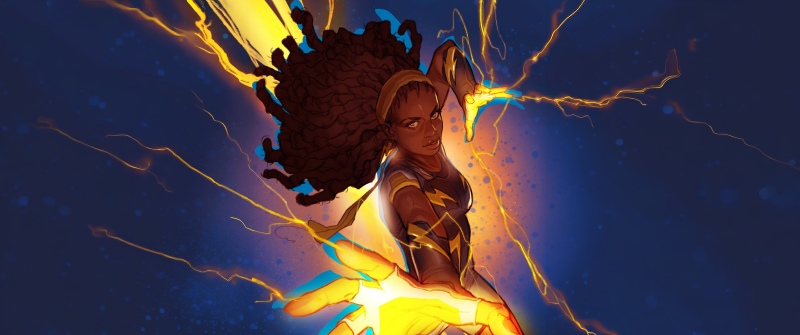 Jennifer Pierce, Lightning, DC Comics, DC Superheroes, 5K