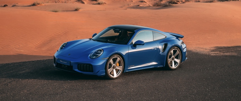 Porsche 911 Turbo S, 2026, 5K, Desert