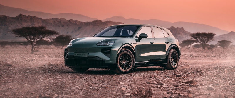 Porsche Cayenne Turbo Electric, 2026, 5K, Electric cars