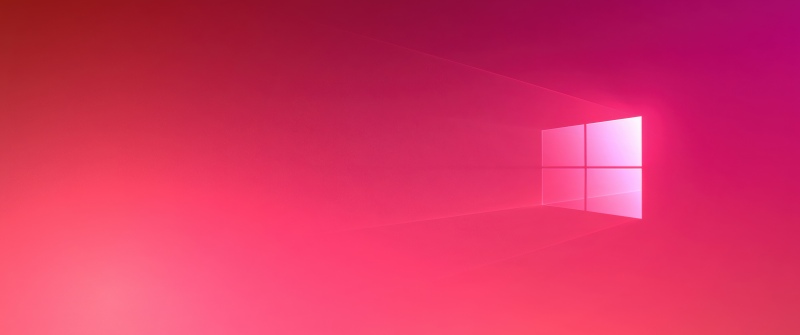 Windows 10, Red gradient, Gradient background, 5K, Windows logo