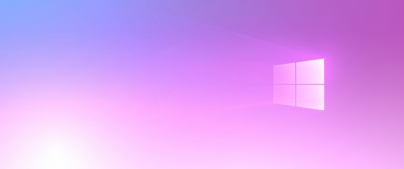 Windows 10, Light pink background, Gradient background, 5K, Windows logo