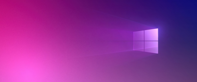 Windows 10, 5K, Gradient background, Pink gradient, Windows logo