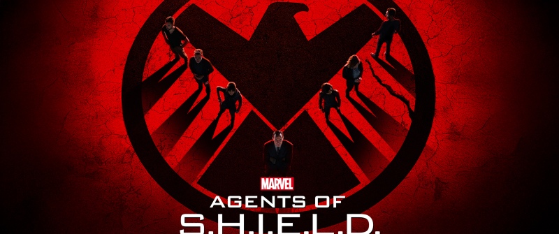 Agents of SHIELD, TV series, Marvel Cinematic Universe, Red background