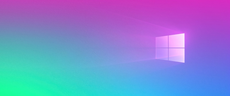 Windows 10, Pink gradient, Gradient background, Vibrant, 5K, Windows logo