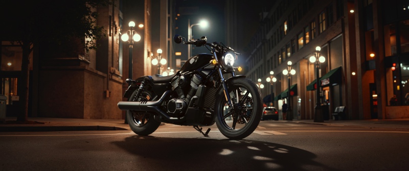 Harley-Davidson RH975 Nightster, 2026, 5K, 8K, Harley-Davidson Nightster, City street, Night City