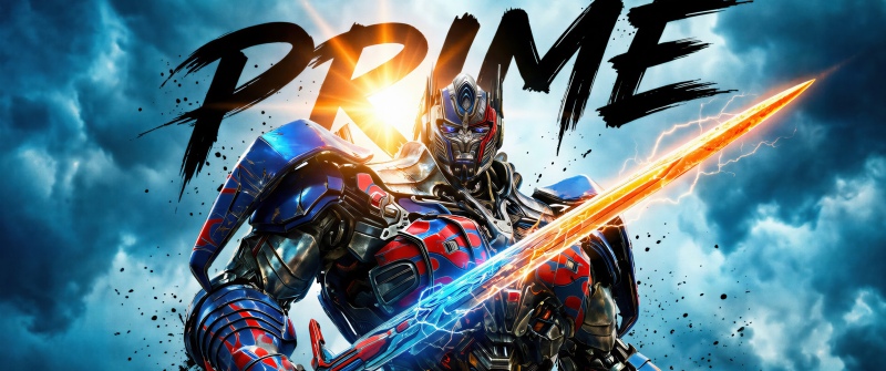 Optimus Prime, AI art, 5K, Autobots, Transformers