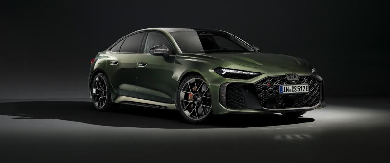 Audi RS 5 Limousine, 2026, Dark background, 5K