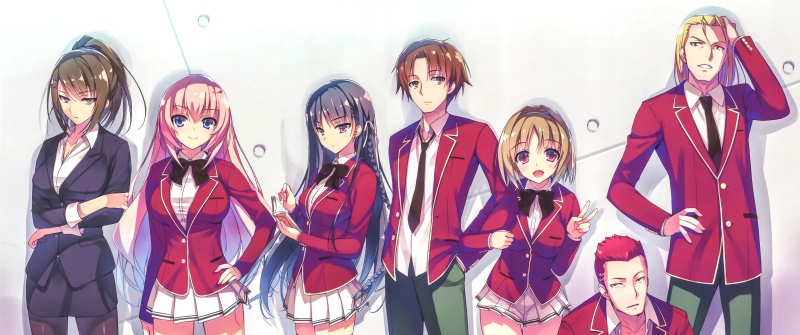 Classroom of the Elite, Character poster