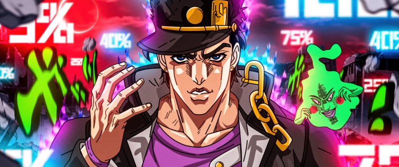 Jotaro Kujo, Illustration, JoJo's Bizarre Adventure, 5K
