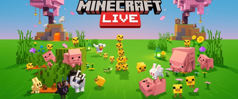 Minecraft Live, Key Art, 2026 Games, 5K