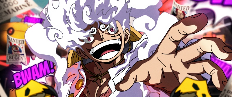 Sun God Nika, Monkey D. Luffy, 5K, Gear 5, One Piece