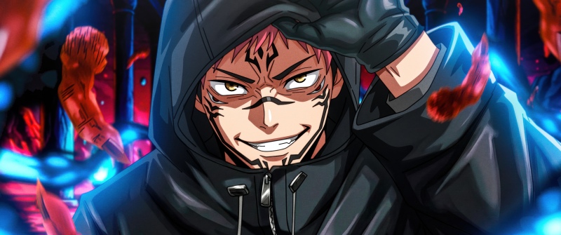 Sukuna, Hoodie, Jujutsu Kaisen, 5K