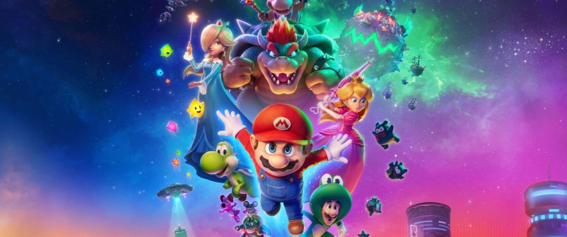 The Super Mario Galaxy Movie, Movie poster, 2026 Movies, Animation movies