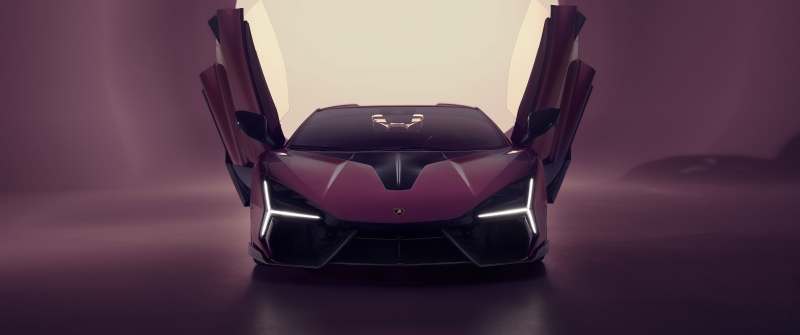 Lamborghini Revuelto, Purple car, Purple aesthetic, 2026, 5K, 8K, Hypercars