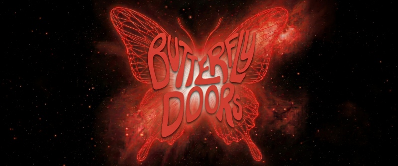 Butterfly Doors, AtHeart, 5K, Black background