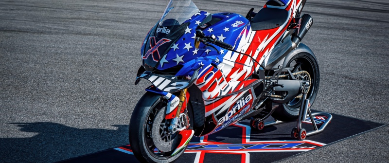 Aprilia X 250TH, Stars and Stripes, 2026, MotoGP bikes, 5K