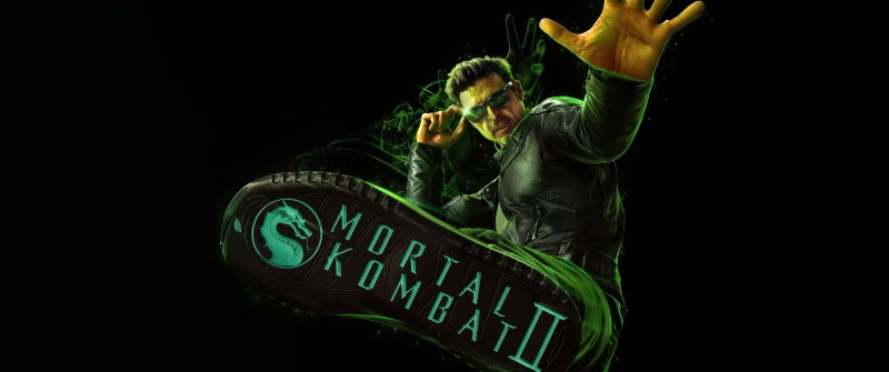 Karl Urban, Johnny Cage, Mortal Kombat II, 2026 Movies, Dark background, 5K