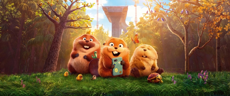 Hoppers (2026), Cute cartoon, 5K, 2026 Movies, Animation movies, Pixar movies