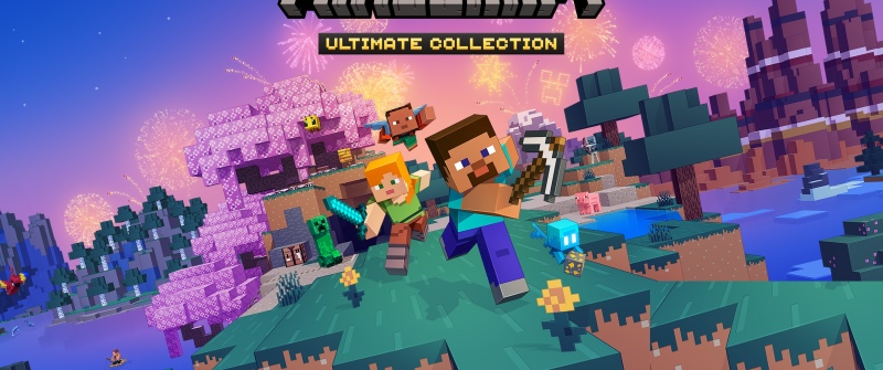 Minecraft: Ultimate Collection, Key Art, 2026 Games, Minecraft