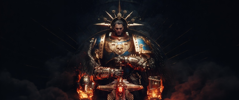 Titus, Warhammer 40K, Digital illustration, 5K