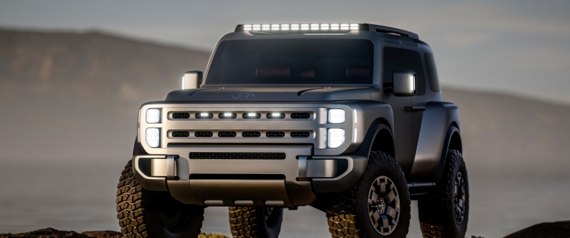 Hyundai Boulder Concept, 5K, Off-Road SUV, Electric trucks, 2026