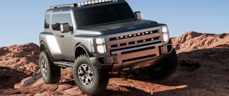 Hyundai Boulder Concept, 2026, 5K, Off-Road SUV, Electric trucks