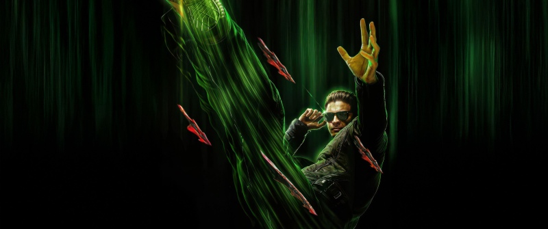Johnny Cage, Karl Urban, Mortal Kombat II, 2026 Movies, Dark background