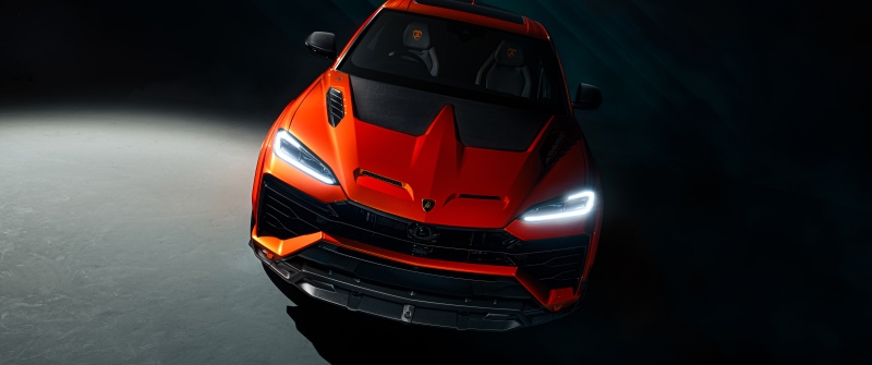 Urban Automotive, Lamborghini Urus SE Widetrack, 5K, 8K, Dark background