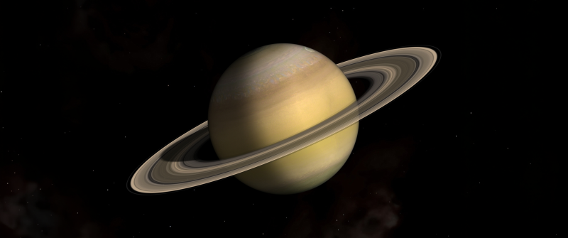 Saturn, Dark background, Huawei MatePad Edge, Stock, 5K