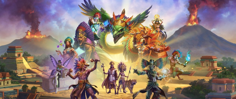 Age of Mythology: Retold - Obsidian Mirror, Key Art, 2026 Games, Age of Mythology: Retold