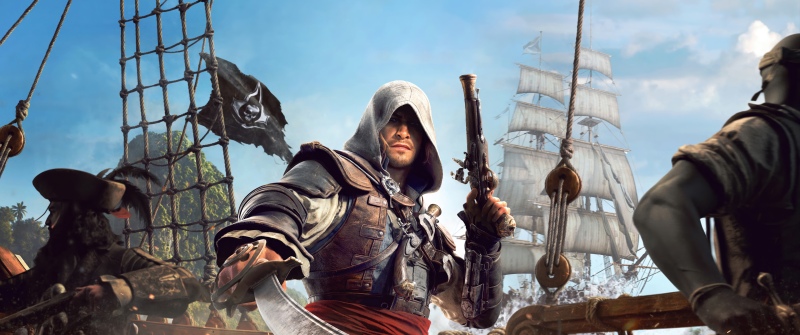 Assassin's Creed Black Flag Resynced, Key Art, Edward Kenway, 2026 Games