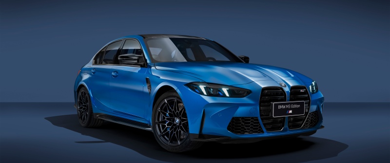 BMW M3 Competition Edition 40 Jahre, 2026, 5K, Blue, BMW M3 Competition