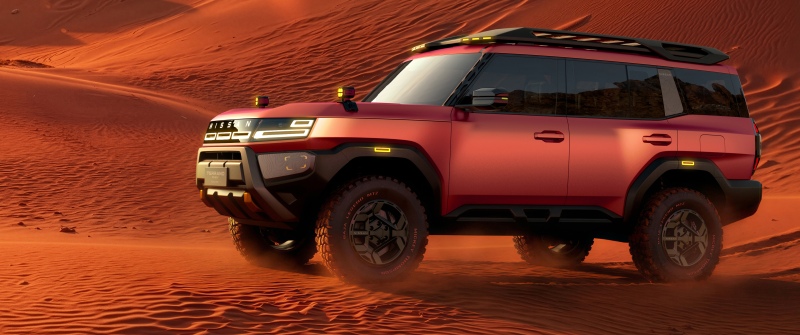 Nissan Terrano, PHEV cars, 2026, Plug-in Hybrid SUV, 5K, Off-Road SUV, Desert, Sand Dunes