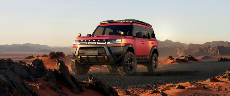 Nissan Terrano PHEV Concept, 2026, 5K, 8K, Plug-in Hybrid SUV
