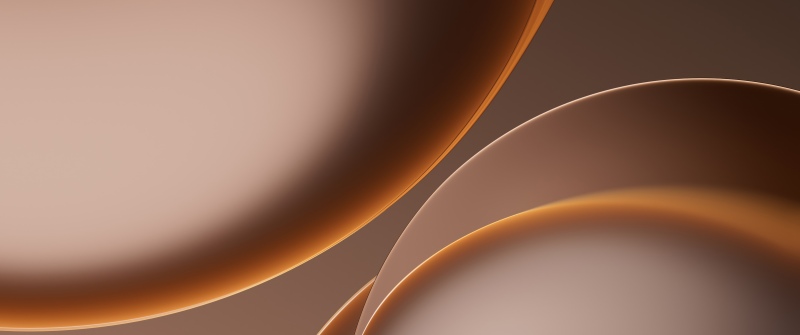 Brown abstract, Curves, Gradient Abstract, Modern, Oppo Pad 5 Pro, Stock, 5K