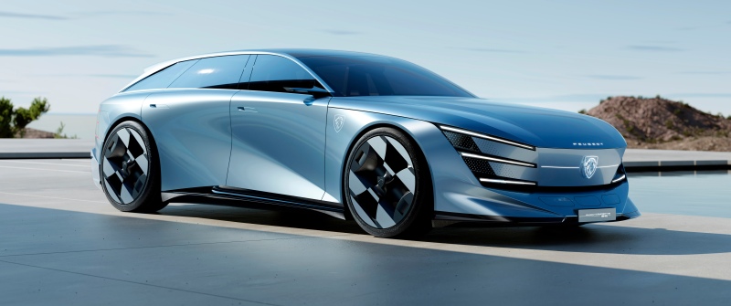 Peugeot Concept 6 Shi Rui, 2026, Concept cars, 5K, 8K