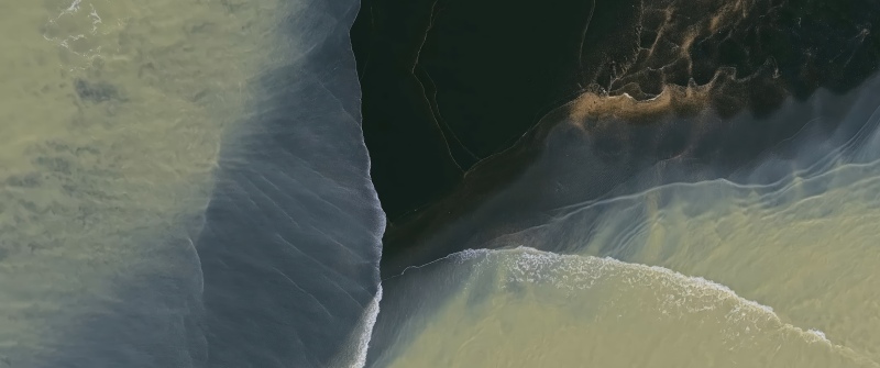 Black volcanic sand, Aerial Photography, Coastal, Iceland, 5K, Google Pixel 11 Pro Fold