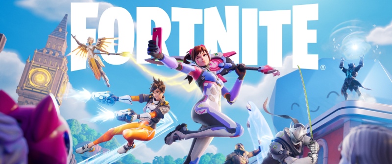 Fortnite, Overwatch, Crossover, 2026 Games, Tracer, Genji, Mercy, DVa