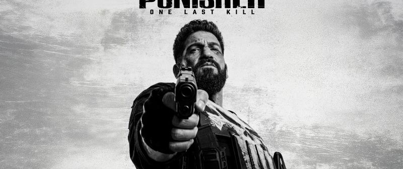 The Punisher: One Last Kill, Jon Bernthal, 2026 series, 5K, Black and White