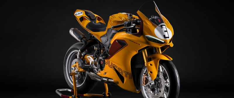 Ducati Panigale V2 100, 2026, 5K, 8K, Dark background, Ducati Panigale V2