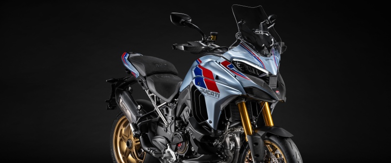 Ducati Multistrada V4 RS 100, 2026, 5K, 8K, Dark background, Ducati Multistrada V4 RS