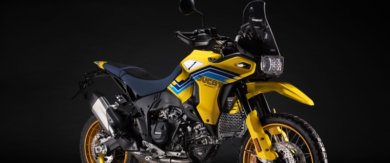 Ducati DesertX 100, 2026, 5K, 8K, Dark background