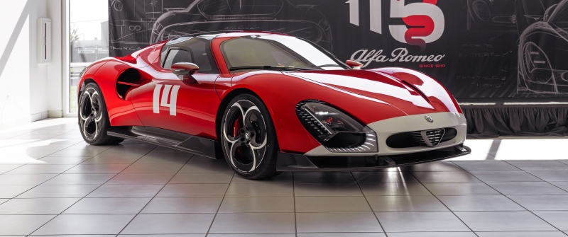 Alfa Romeo 33 Stradale, Bespoke, Supercars, 5K, 8K