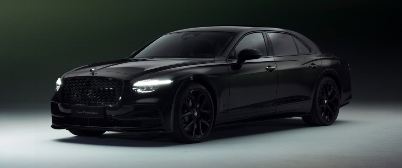 Bentley Flying Spur S, 2026, 5K, Black cars